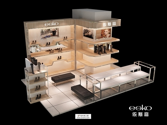 精品鞋店（施工图） 商业空间
