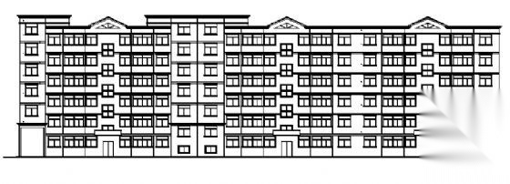 焦作市某六层住宅楼建筑施工图