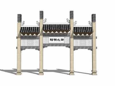中式牌坊
