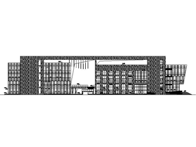 [江苏]高校新校区音乐厅及师生活动中心建筑设计施工图