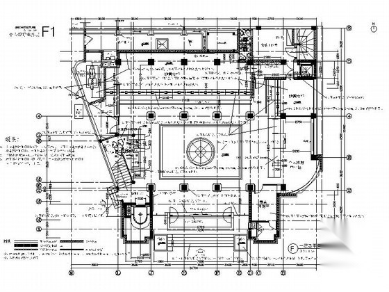 建行营业大厅室内施工图