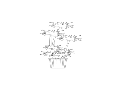 种绿植盆栽图块 植物