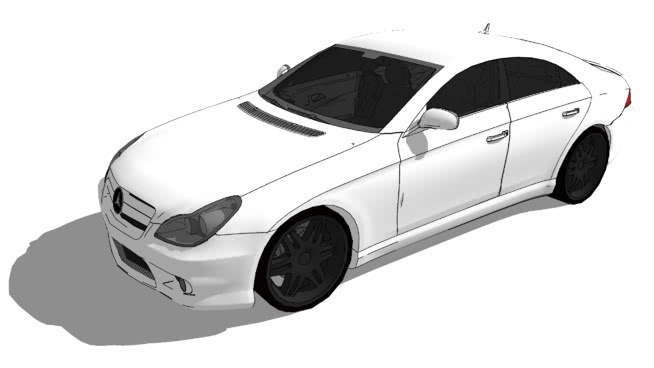 车辆-梅赛德斯-奔驰CLS 63 AMG 跑车 汽车 赛车 汽车轮 豪华轿车