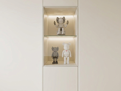 嵌入式展示柜储物柜