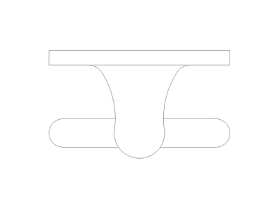 现代五金管件现代五金管件门把手膨胀螺栓管件弯头门锁施工图 拉手平面