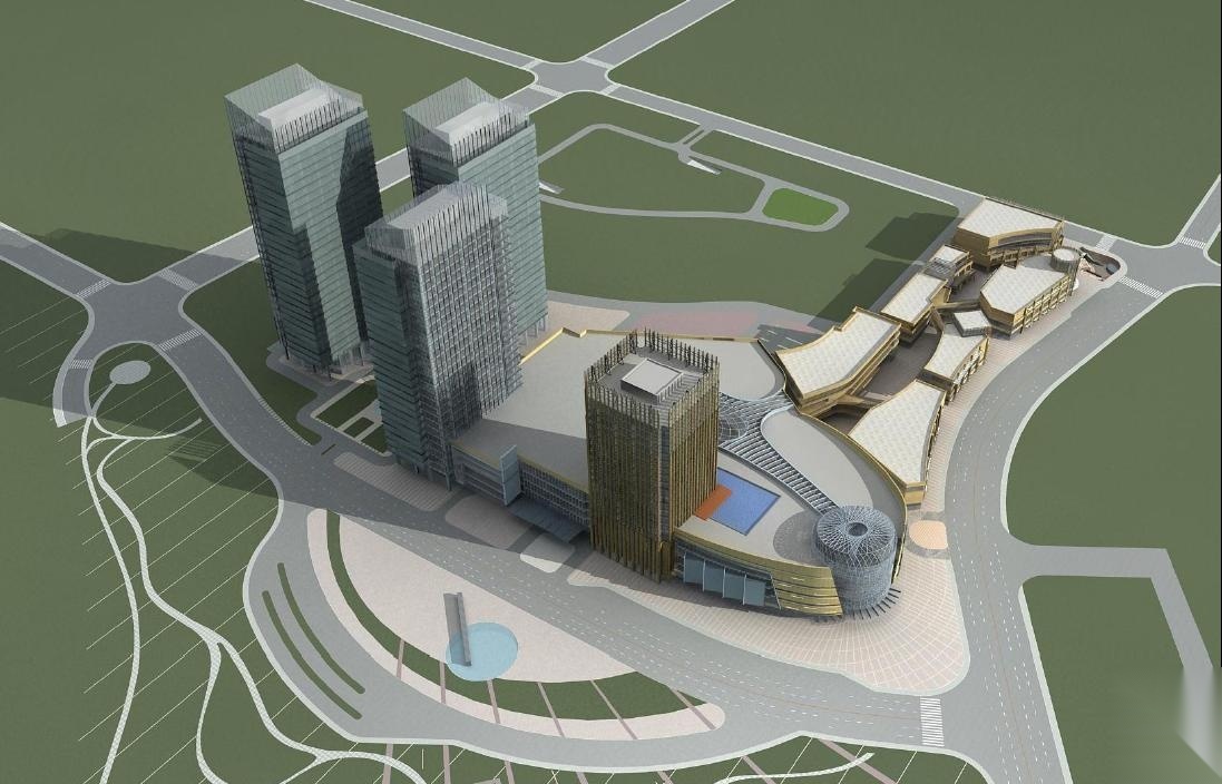 [上海]超高层核心筒布局商业综合体建筑设计方案文本