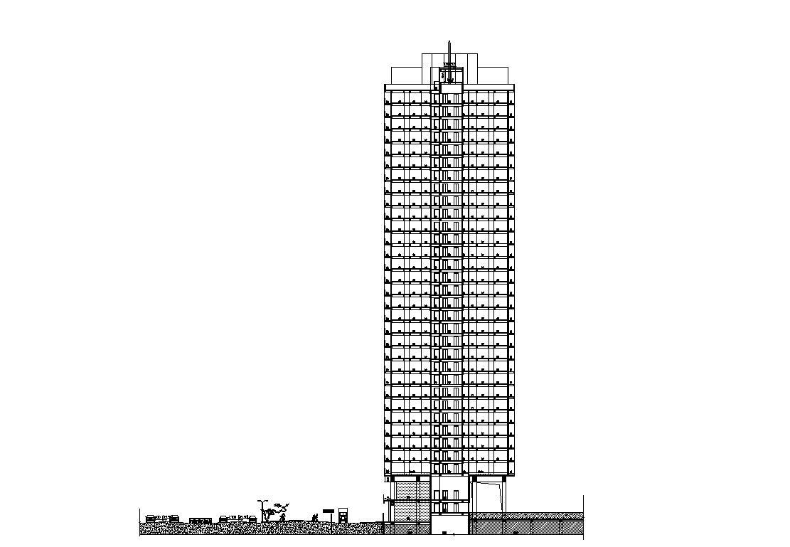 [广东]欧陆风格居住区建筑施工图设计 （CAD）