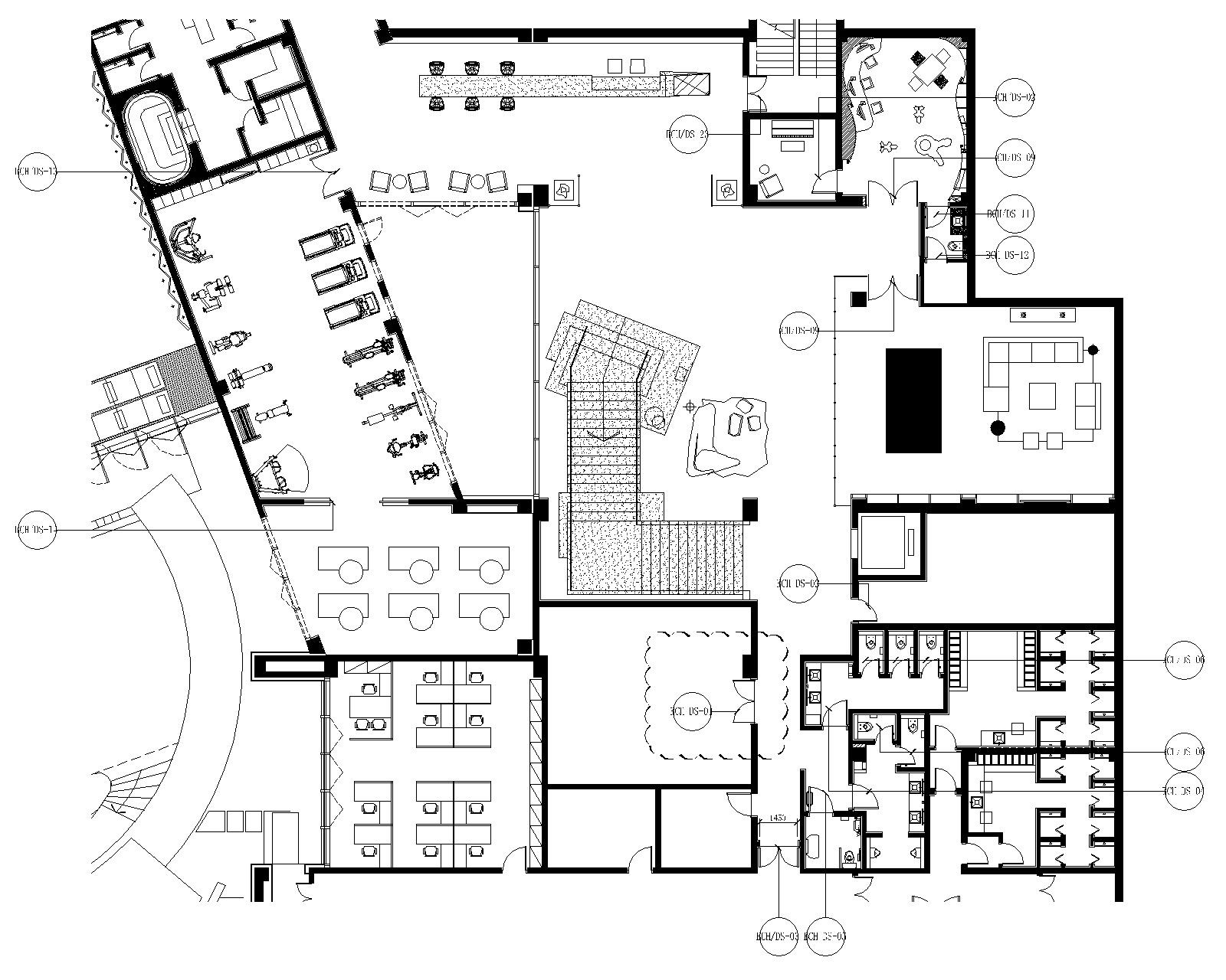 香港Moty's   Design-成都悦城会所室内装修设计|CAD施工...