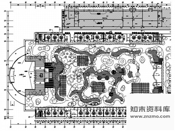 施工图武汉自然静谧多主题度假山庄生态酒店餐厅施工图含高清效果图，力荐！