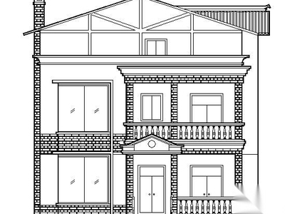 某农村住宅建筑施工图 自建房