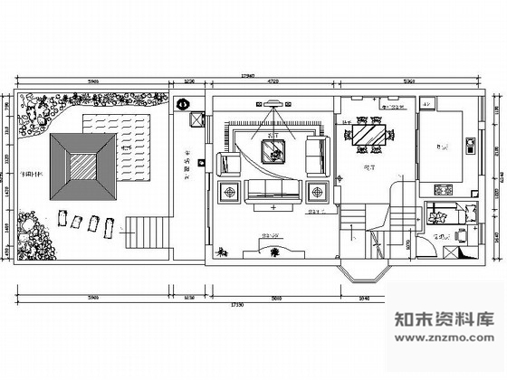 施工图江西某欧陆风格四层别墅室内装修施工图含效果