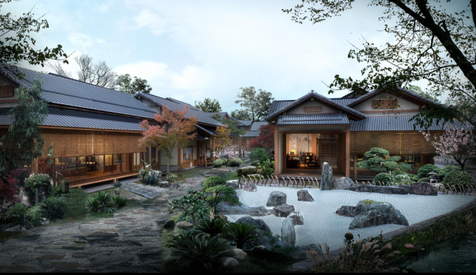 [江西]滨水山地梯田景观特色温泉小镇美丽乡村改造规划... 乡村景观