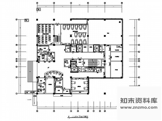 施工图重庆某医院急救部室内装修图