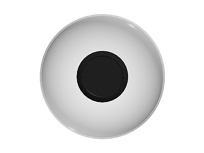 黑色吊灯模型