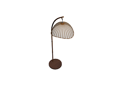 木质落地灯