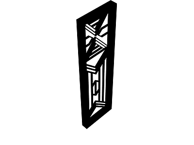 Art Deco镂空装饰板