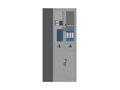 办公文件柜模型