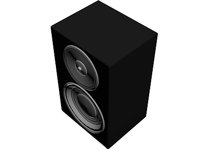 双单元音箱模型
