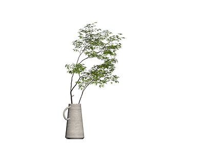 水泥花器绿植盆栽