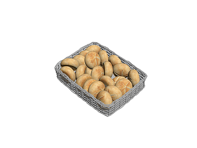 藤编面包篮
