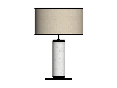 大理石底座台灯