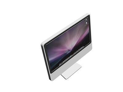 一体机显示器模型