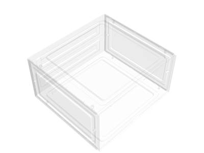 透明塑料收纳箱