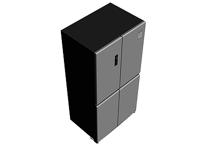 海尔多门冰箱模型