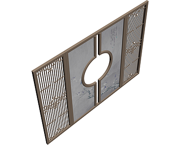 中式屏风隔断