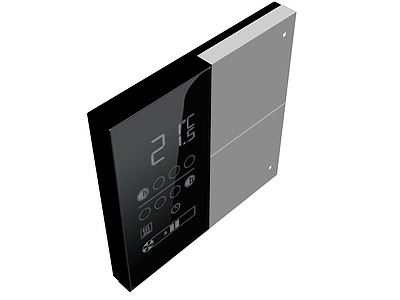 智能温控面板模型