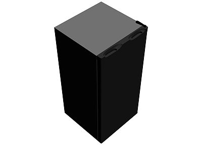 Haier黑色双门冰箱