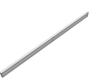 双管线性灯具模型