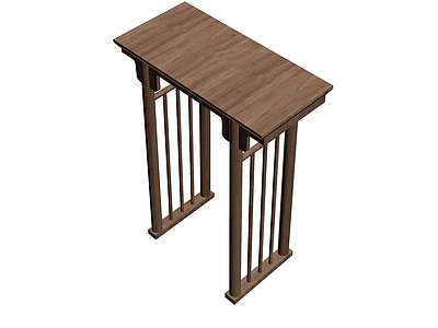 中式木质条案家具
