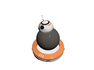 BB-8机器人完整模型