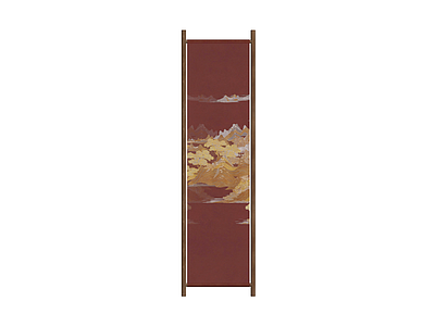 中式山水屏风