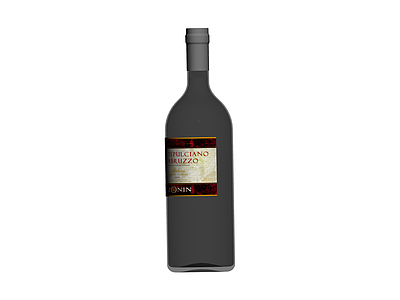 Zonin红酒瓶模型