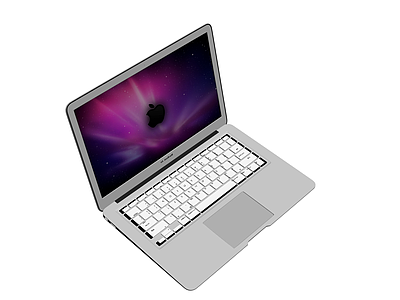 MacBook笔记本电脑模型