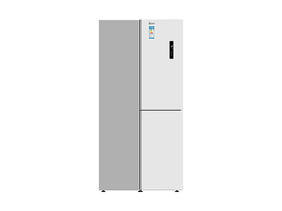 海尔双门冰箱模型