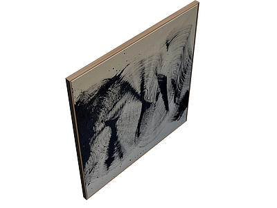 带框抽象装饰画