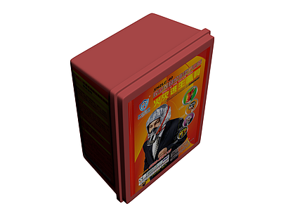 红色消防逃生面具盒