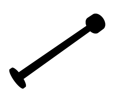 哑铃模型（灰模）