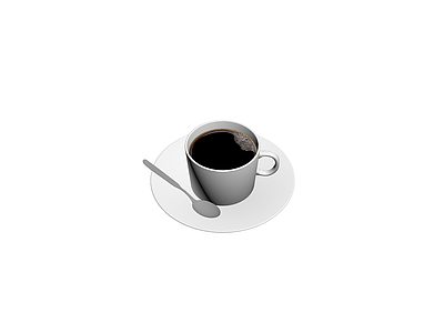 咖啡杯碟勺组合