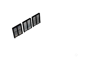 中式山水屏风隔断