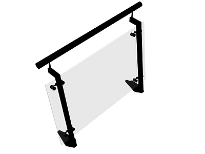 玻璃隔断展示架