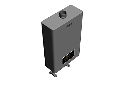 海尔燃气热水器模型
