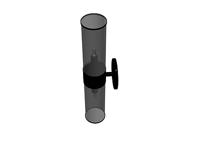 透明圆柱实验仪器