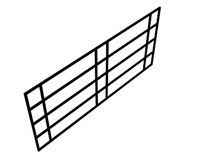 现代风格金属隔断