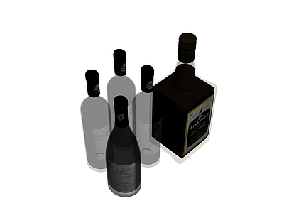 Linkwood威士忌酒瓶模型