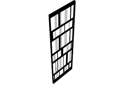 竖条格栅装饰隔断