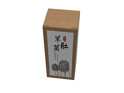 羊肚菌食品包装盒
